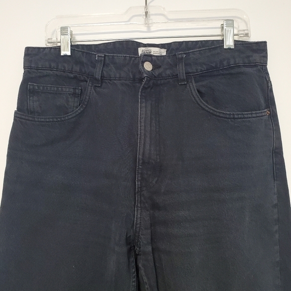 Zara TRF Washed Out Black Denim - Picture 5 of 7